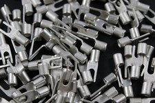 10-12 GAUGE 25 PK UNINSULATED NON INSULATED SPADE 6 CONNECTOR TERMINAL USY6