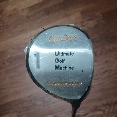 Rawlings ULTIMATE GOLF MACHINE Titanium Alloy # 1 Wood RH Graphite Shaft New