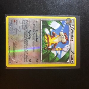 low pop- reverse holoPOKÉMON WATCHOG 119/149 BOUNDARIES CROSSED