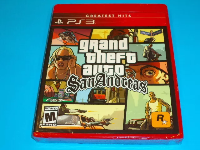 Grand Theft Auto: San Andreas - PlayStation 3 PS3 **NEW FACTORY