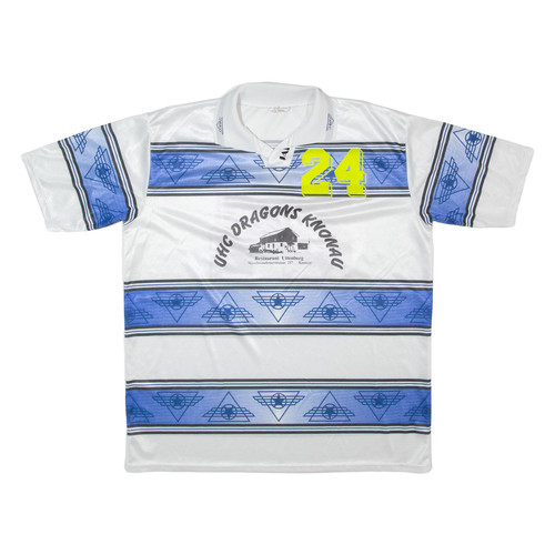 Vintage JAKO UHC Dragons Knonau Mens Jersey White 90s Collared XL