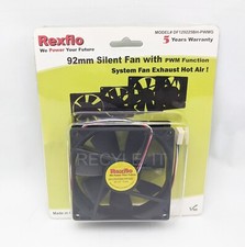 NEW Retail 92mm 12V 3/4pin PWM 2-Ball Bearing Case Cooling Fan, PC System Cooler