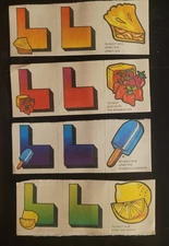 scratch and sniff stickers LOT Mello Smello Letters Various Scents