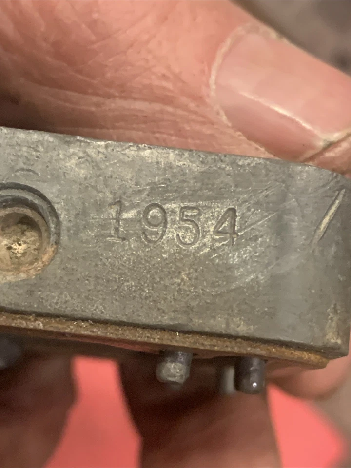 Holley1958 Ford 332 FE V8 Carb 1551/1550 Metering block 1954 Galaxy Thunderbird - Image 2 of 4