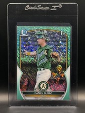 2023 Bowman - Chrome Prospects Daniel Susac #BCP-5 Aqua Shimmer Refractor...