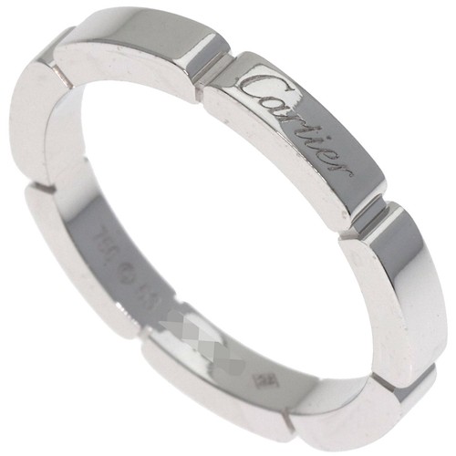 CARTIER  Mayon PANTHERE #53 Ring K18 White Gold  Ladies [Used]