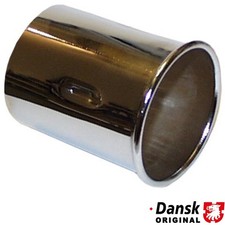 Auspuffblende für Ø60mm Endrohr Chrom für Porsche 911 Endrohrblende