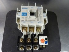 MITSUBISHI S-N65 MAGNETIC CONTACTOR COIL -127V W /TH-N60KP OVER LOAD   (31118)