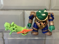Bucky O’Hare Toad Air Marshall  5" Figure Hasbro 1990 Including Weapon & Dagger