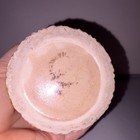 Roseville  Rozane 1917 Handled Flower Basket Vase 11.5 in Pink Honeycomb — photo 6