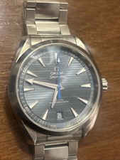 Omega Seamaster Aqua Terra Blue Dial 41mm 220.12.41.21.03.002 Teak Blue Seconds
