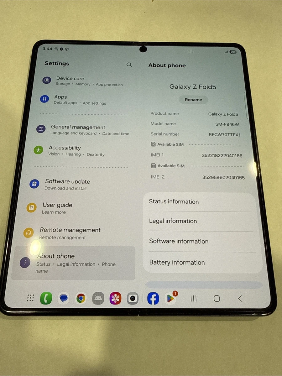 Samsung Galaxy Z Fold5 512GB for sale | eBay