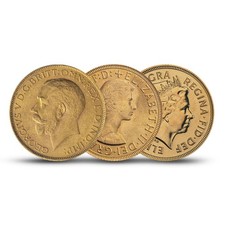 Great Britain Gold Sovereign Coin (Mixed Types, Random Year, Condition)