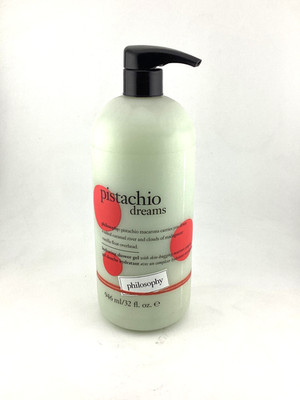 Philosophy Pistachio Dreams Shampoo, Shower Gel & Bubble Bath 32 oz  pump inside
