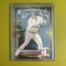 2025 Bowman - Chrome Prospects Marcos Torres #BCP-94 Reptilian Refractor (RC)