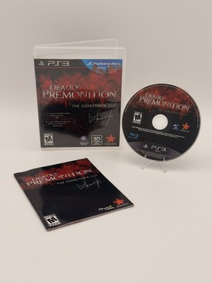 Deadly Premonition Directors Cut - Sony PlayStation 3 Cib Tested Works