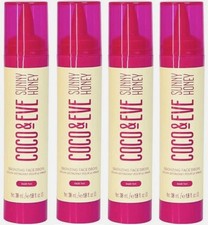 4 Coco  Eve Sunny Honey Bronzing Face Drops Dark Tan 30ml New Lot Of 4 No Boxes