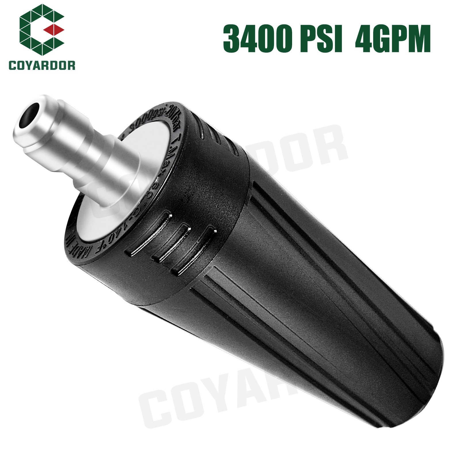 COYARDOR 3400 PSI 4.0 GPM Jet Washer Turbo Pressure Washer T