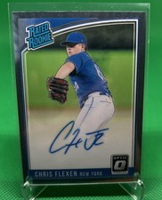 CHRIS FLEXEN 2018 DONRUSS OPTIC RATED ROOKIE AUTO CARD #RRS-CF
