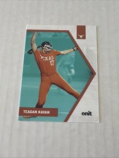 2026 ONIT Texas Longhorns SOFTBALL card TEAGAN KAVAN parallel TEAL