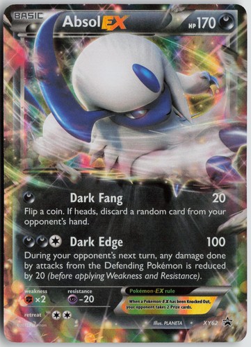 Absol EX XY62 XY Black Star Promo