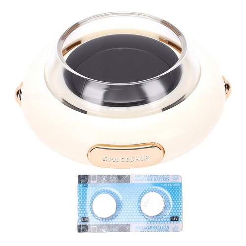 2-LED Bath Thermometer Cute Spacecraft Shape Temperature Alerts For Bathing Fun - Afbeelding 4 van 24