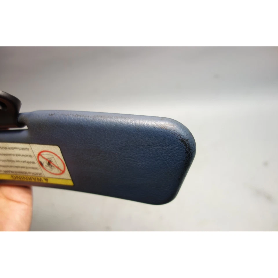 Par de parasol interior BMW Z3 E36/7 M 1998-2002 Roadster azul Estoril OEM Foto 4 de 4