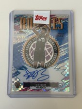 Ace Bailey 2025-26 Topps Finest RC Rookies Auto blue Geometric Refractor 32/99