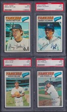 PSA 9 1977 Topps #54 Sandy Alomar New York Yankees LOW POP SET BREAK 1-CARD ONLY