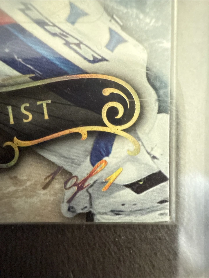 Cartão de hóquei raro 1 de 1 autógrafo Henrik Lundqvist 07-08 artefatos deck superior - Imagem 3 de 4