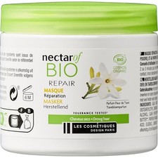 *LOT DE 2* Masque réparation cheveux fleur de tiaré Nectar of bio