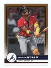 2026 Topps #13 Ronald Acuna Jr. Flagship Bonus Packs Gold /50 (See Pic)