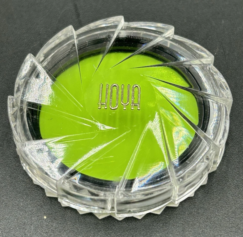 HOYA HMC 49mm G (XO) Green Filter Lens with case Made in Japan. - Image 3 of 4