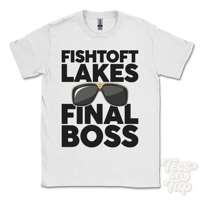 FISHTOFT LAKES FINAL BOSS T-SHIRT lustiges Weihnachtsgeschenk Boston Lincolnshire England