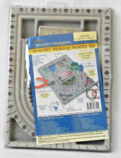 DARICE JEWELRY DESIGNER JEWELRY MAKING STARTER KIT - SILVER - NICKEL FREE - NEW