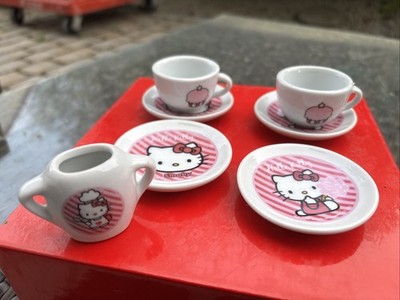 Hello Kitty Kaffee-, Teegeschirr aus Porzellan von Smoby
