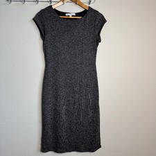 Velvet Torch Short Sleeve Lined Sweater Dress Gray Size Large Date Night Casual
