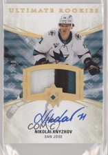 2020-21 Ultimate Collection Rookies 82/99 Tier 1 Nikolai Knyzhov Patch Auto 0i47