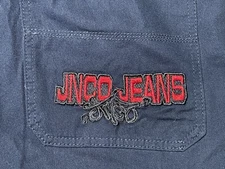 jnco cargo shorts 38 Navy Blue
