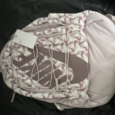 Nike Unisex Kids Pink/White All-Over Logo Bac...
