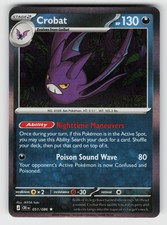Crobat 051/086 Chaos Rising R Holo NM/M Pokemon