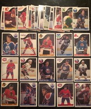 1985-86 Topps Hockey Near Complete Starter Set 40/165 Bossy Chelios Ed Olczyk RC