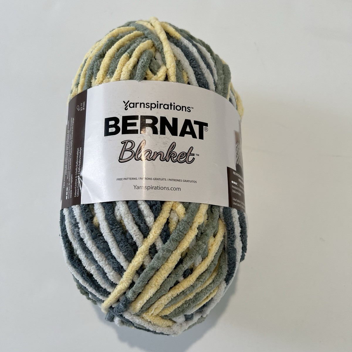 Buy Bernat Blanket Big Ball Yarn Sunshine Green 057355432918