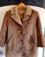 Vintage Mens Sheepskin Super Soft 46in Chest Denbury