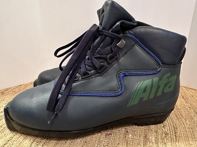 vintage ALFA Eu 38 SNS Profil Cross Country SKI BOOTS Nordic Touring Shoes