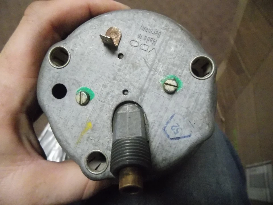 Porsche 911 914 1971-1977 velocímetro 150 mph 47 k 91164150201 - buen estado - OEM Foto 4 de 4