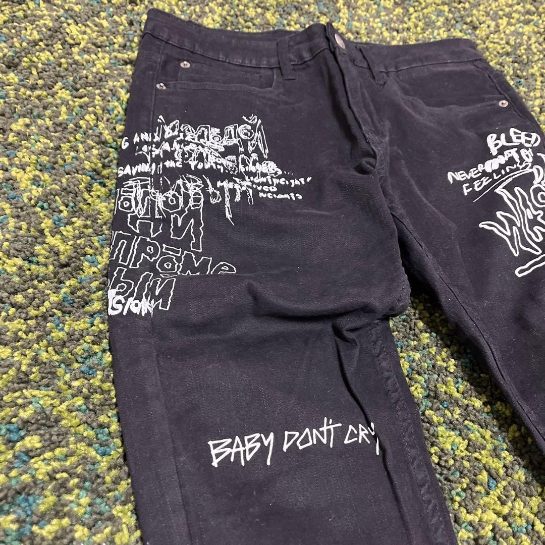Graphic denim, RAF SIMONS style View 5