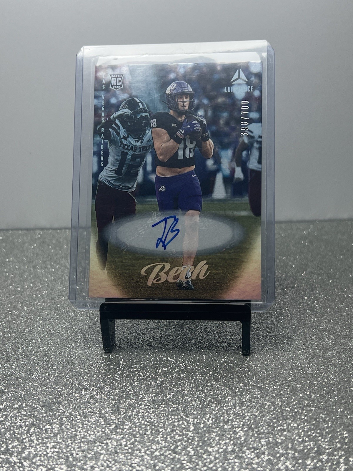 2025 Panini Luminance - Rookies Jack Bech #133 Autographs /700 (AU, RC)