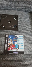 the Smurfs sega mega cd boxed complete 