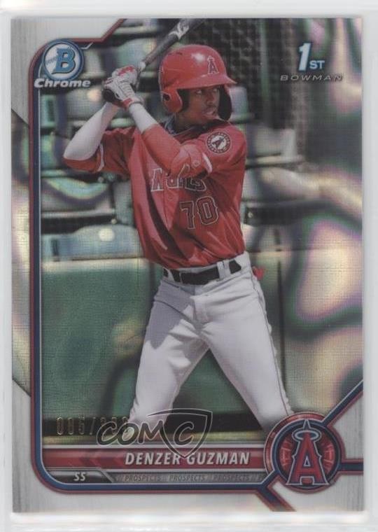 2022 Bowman Chrome Prospects Lava Refractor 85/399 Denzer Guzman #BCP-138 0fz3